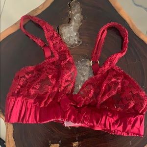 Red bra